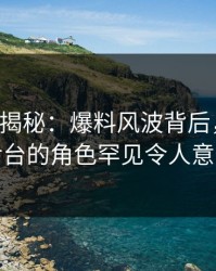 17c深度揭秘：爆料风波背后，明星在后台的角色罕见令人意外