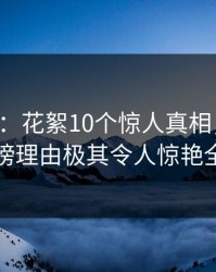 17c盘点：花絮10个惊人真相，主持人上榜理由极其令人惊艳全场